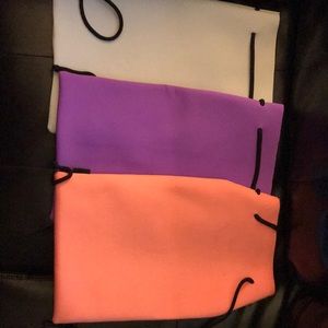 3 Triangl swimwear swim suit bags.